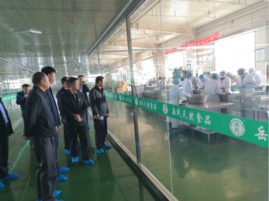 寧夏中衛(wèi)市領導蒞臨岳氏集團視察工作